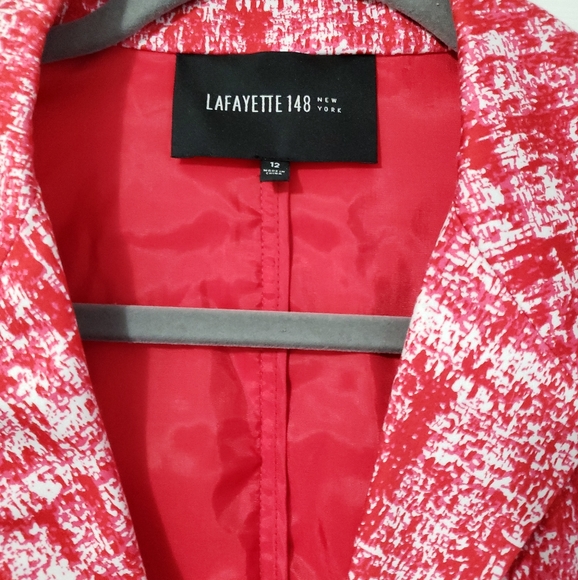 Lafayette 148 New York Italian Print Jacket - Picture 2 of 8